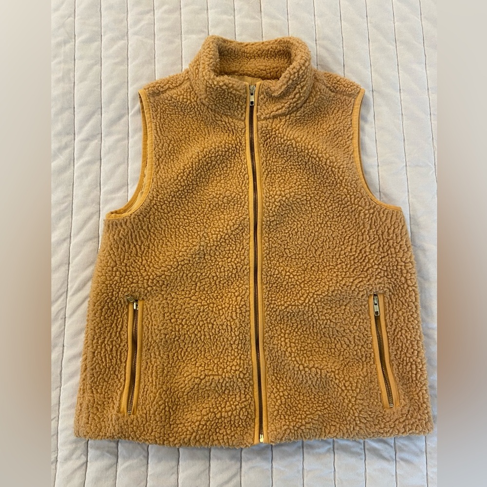 J. Crew Sherpa Vest